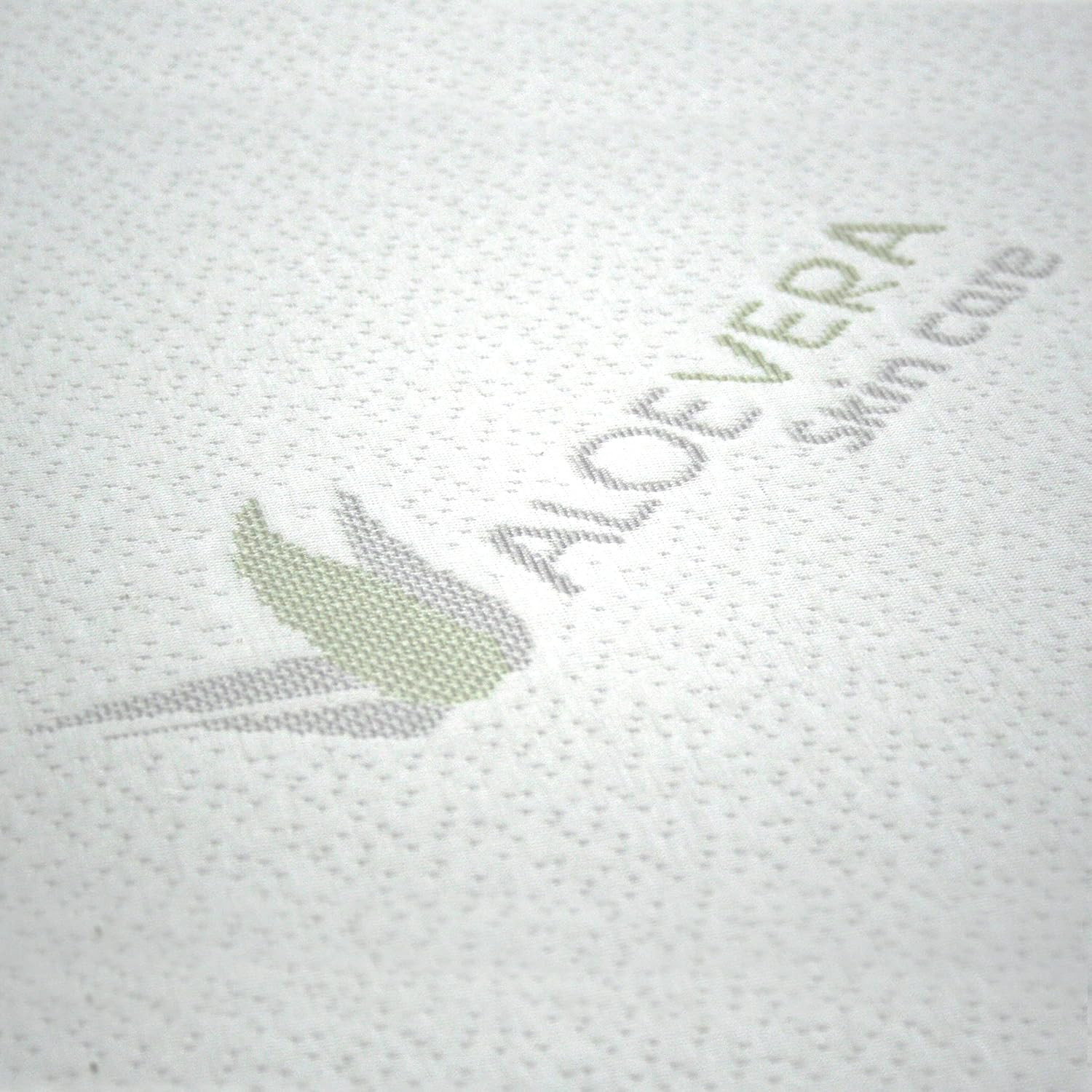ALOE Infused Memory Foam Mattress in a Box, Roll-Compressed, 3-Layer Extra Firm