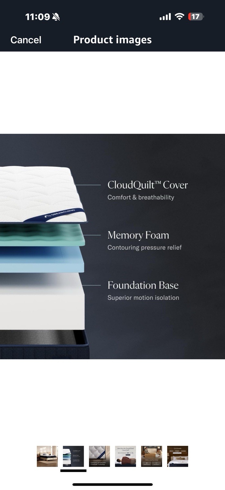 Classic 12″ Twin XL Mattress – Memory Foam (New Version