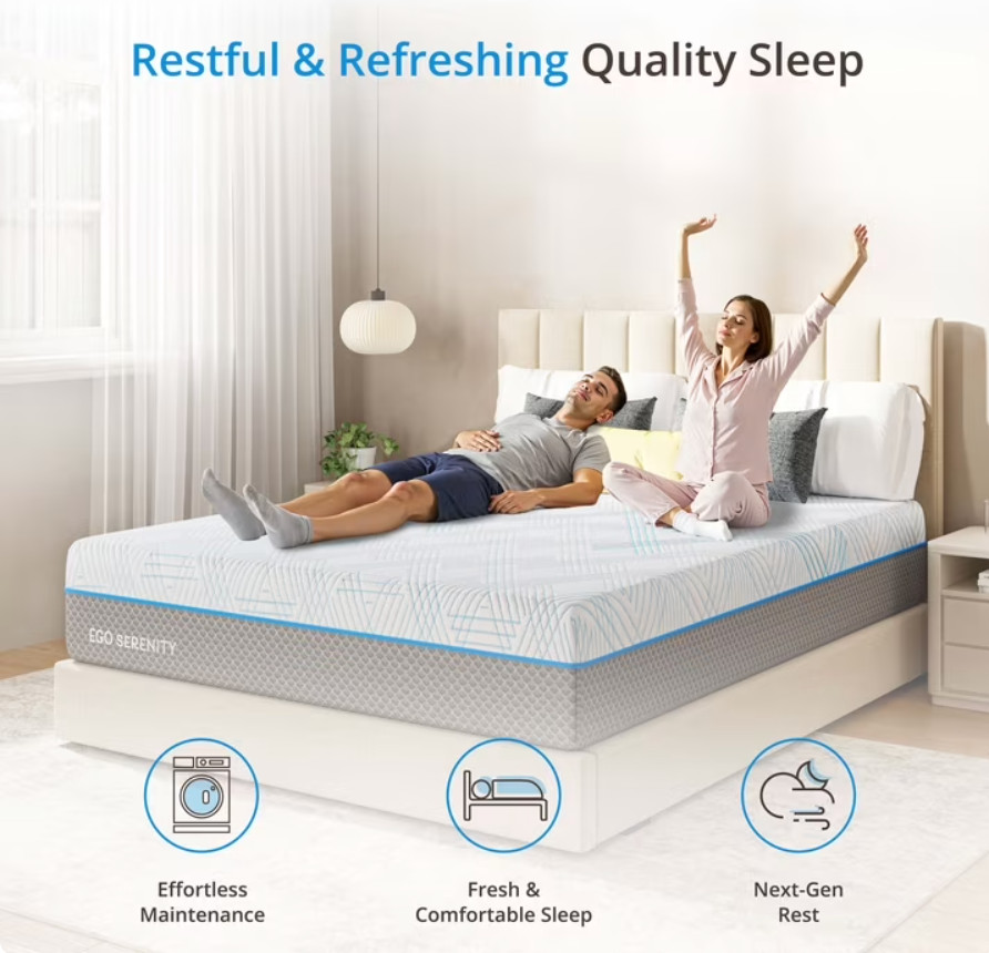 14″ Colchones King Size 14 Pulgadas Espuma Gel Memory Foam 14 Inch Mattress