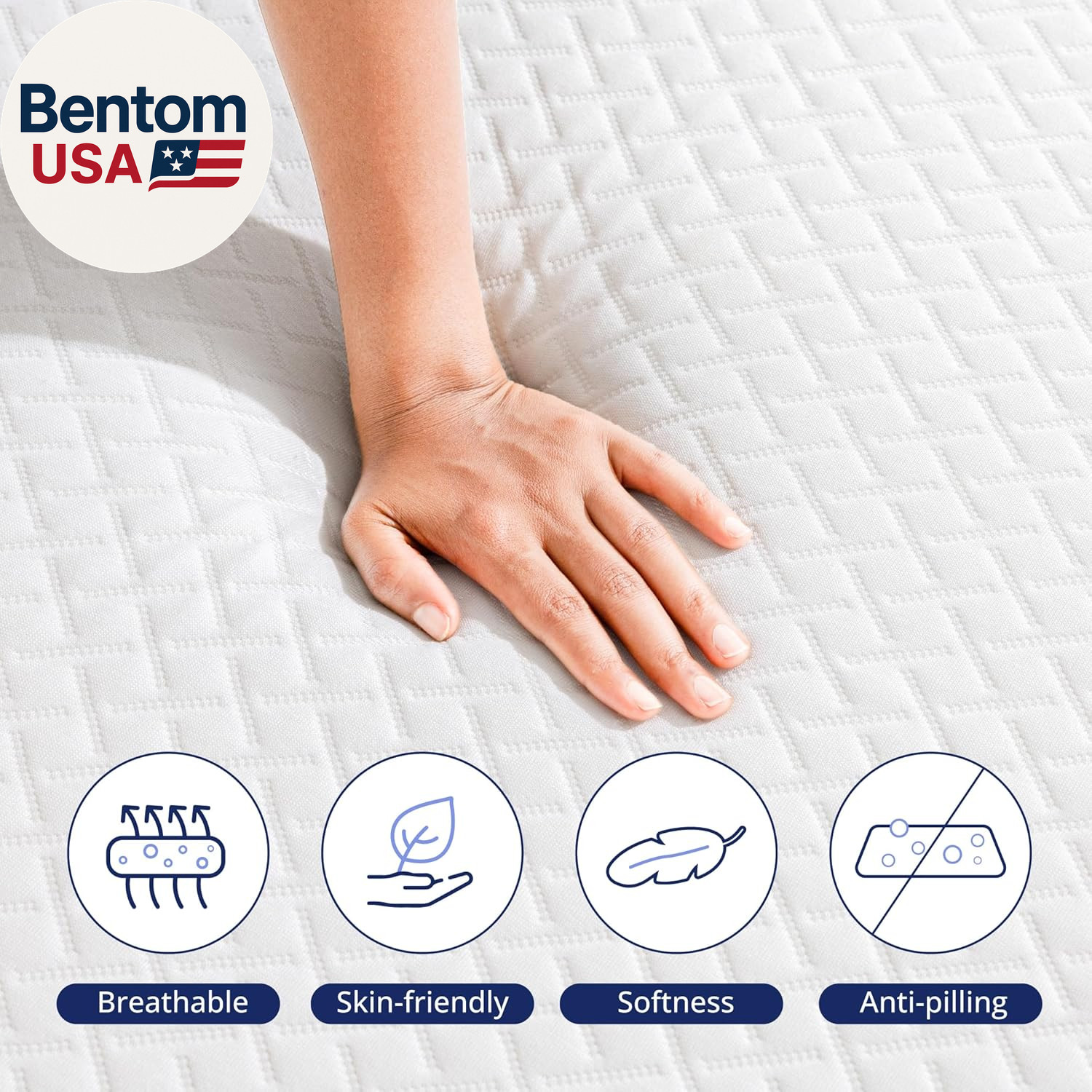 Twin Mattress for Kids 6 Inch Memory Foam Mattress with Cooling Green Tea Gel,Re