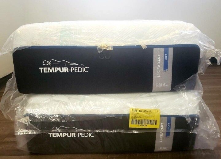 Split King Size Tempur-Pedic LuxeAdapt (SOFT) Mattress Set