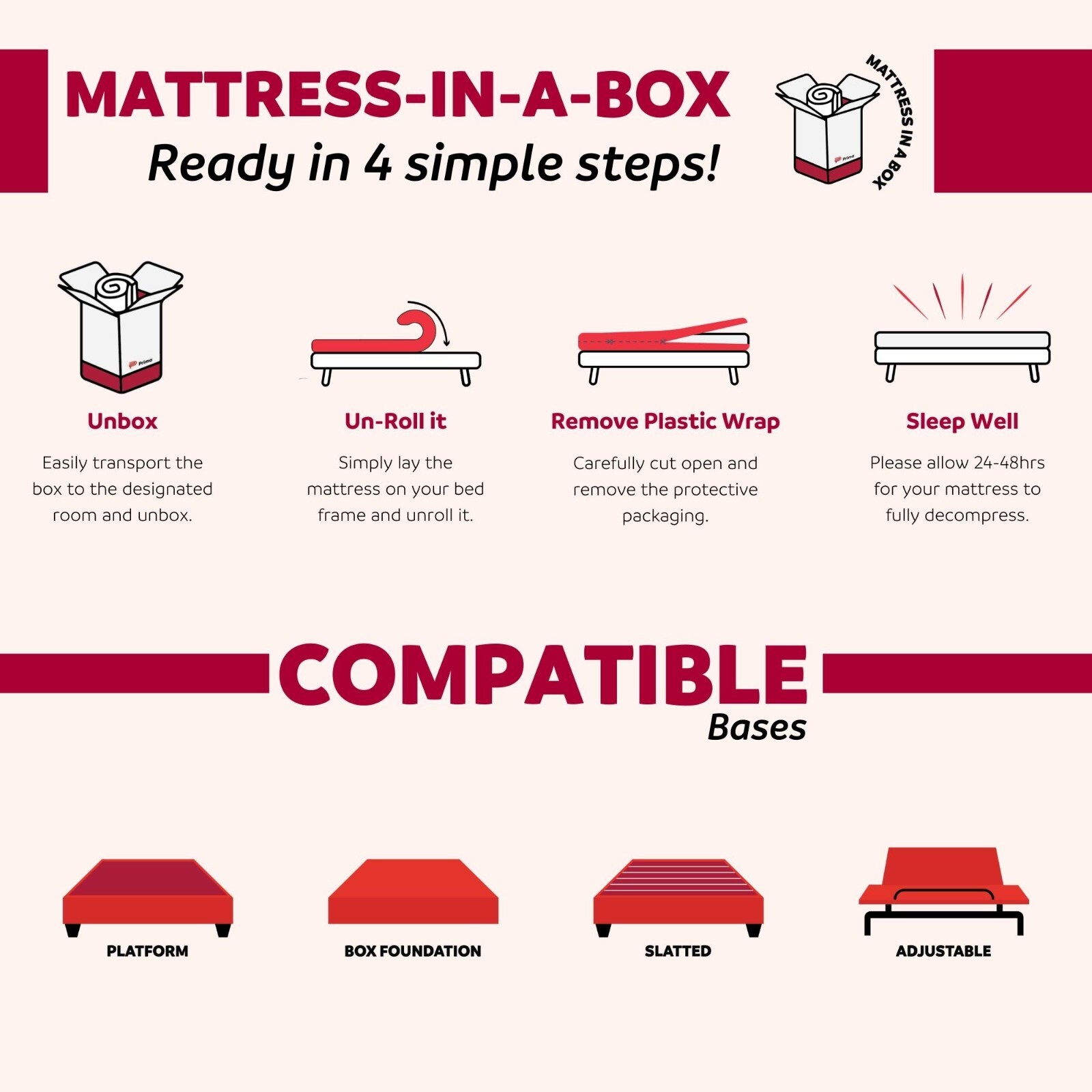 13 In. Full Size Gel Memory Foam Mattress in a Box, Soft Tight Top Mattress