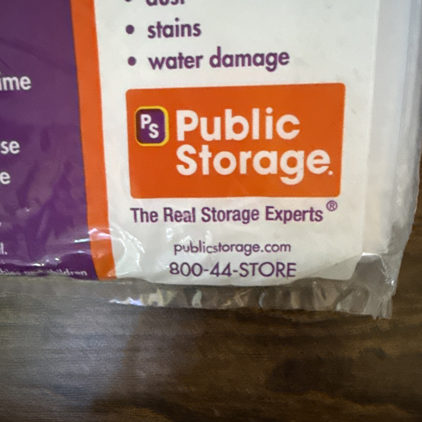 Super Heavy Duty Clear Plastic King/ Queen Size Mattress Bag – #MKQB New Sealed