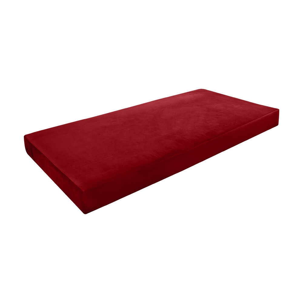 Knife Edge 6″ FULL 75x54x6 Velvet Indoor Daybed Mattress |COVER ONLY|-AD369