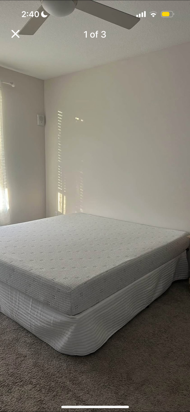 King size firm Sleepy’s mattress