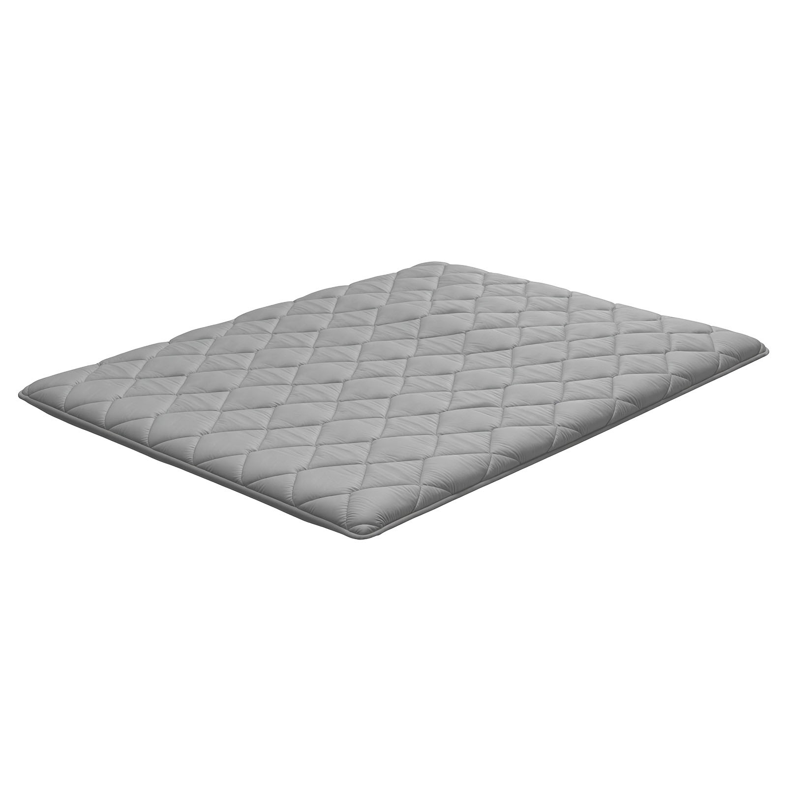 Uimoso Japanese Tatami Mattress Queen Size Foldable Futon with Storage Bag Gray
