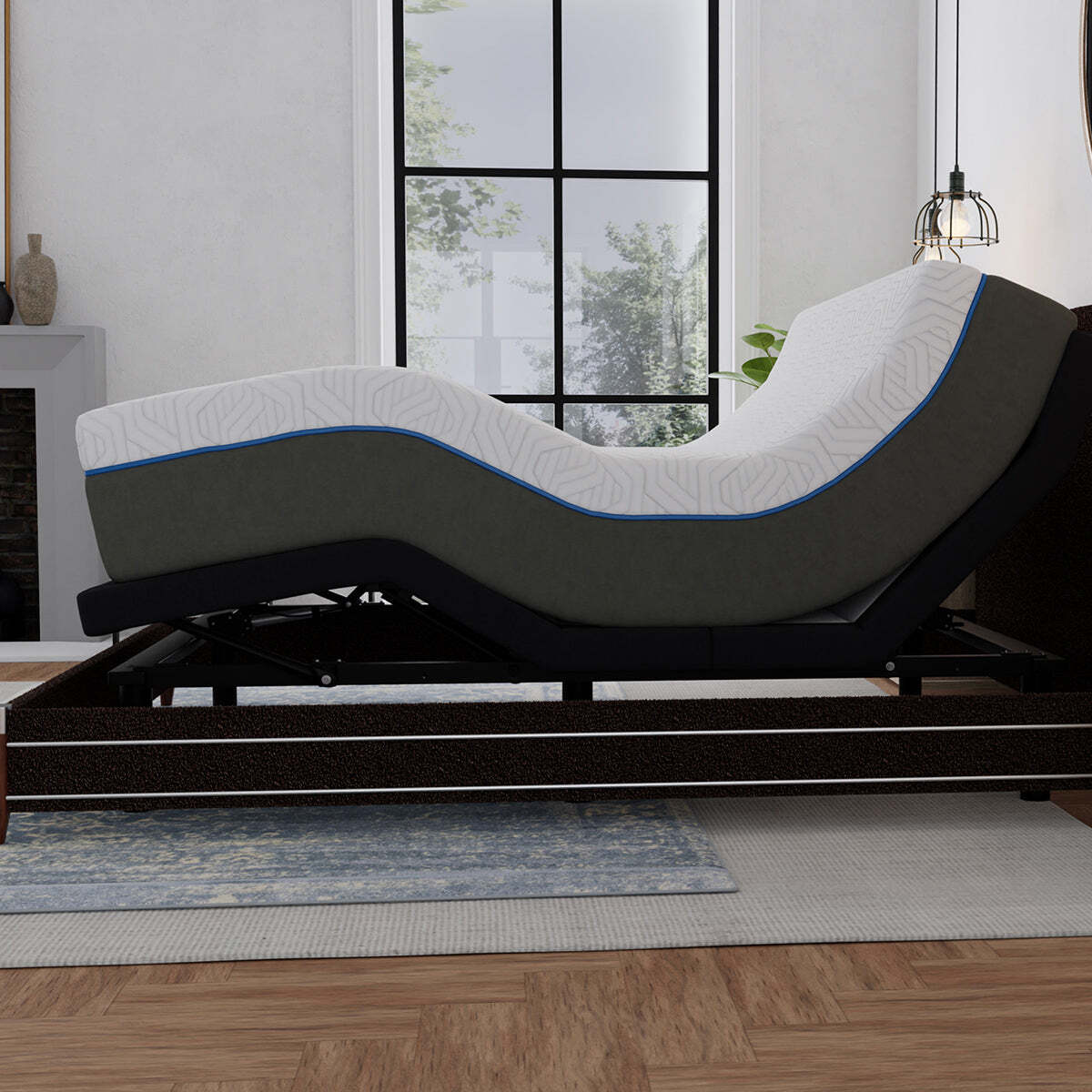 Bedplanet Lavender 12″ Gel Infused Firm Mattress