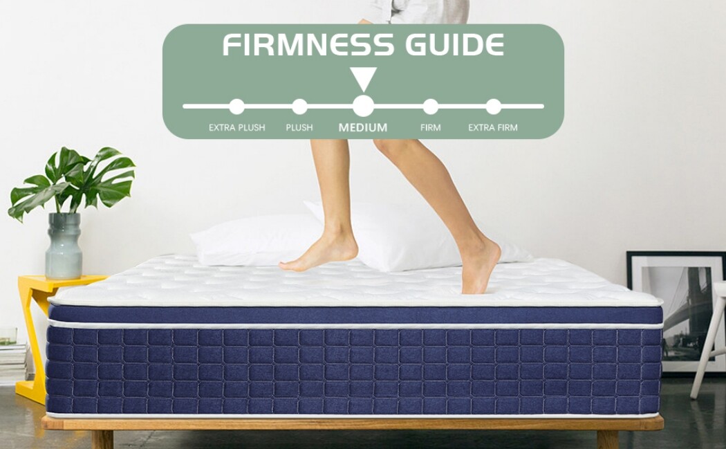 12/14 Inch Mattress Hybrid Mattress in A Box, Twin Full Queen King Size