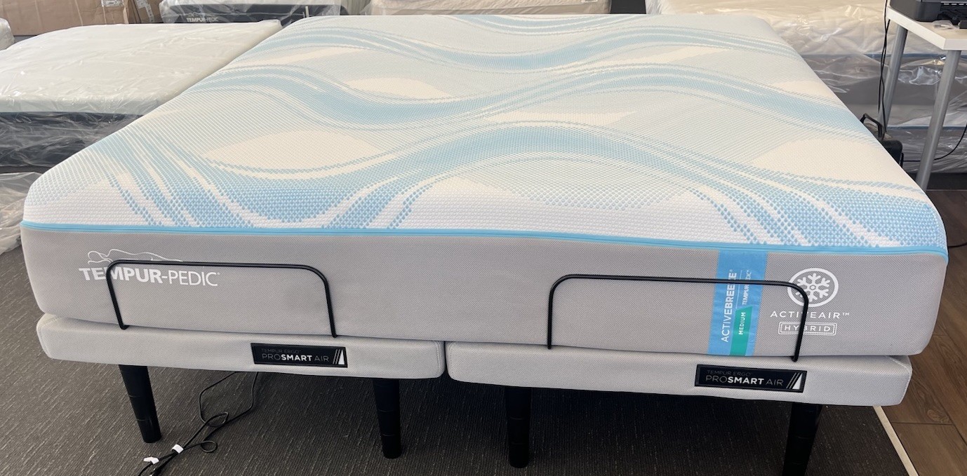 Tempurpedic ActiveBreeze Medium Hy CAL-KING Mattress ProSmart Air Adjustable Bed