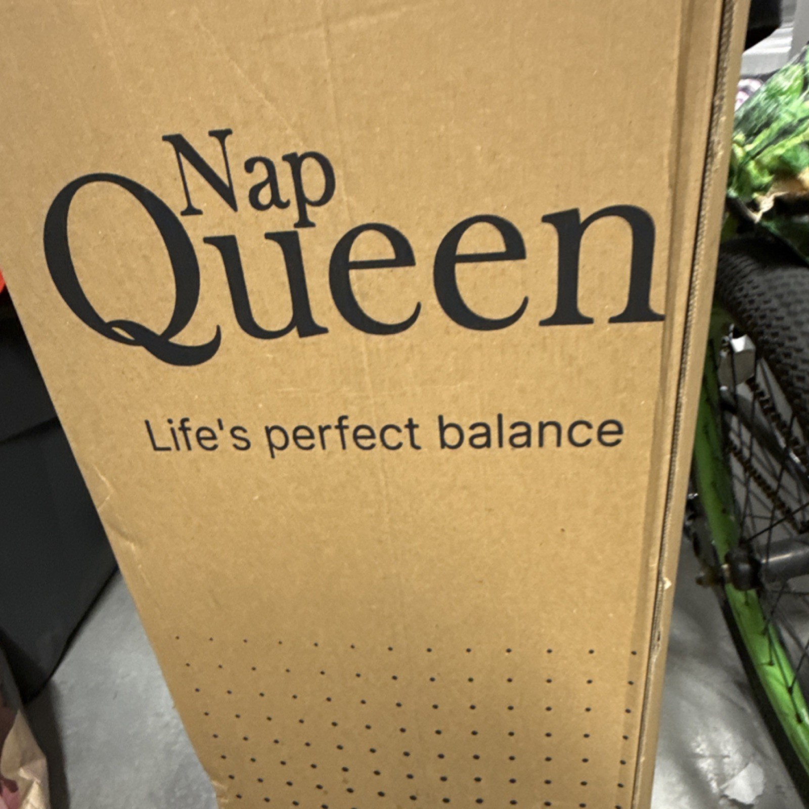 Nap Queen Margaret Twin 8in Memory Foam Mattress Medium Firm Roll-Up Brown