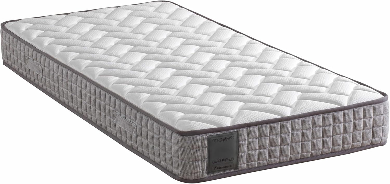 Twin 8″ Medium Firm Hybrid Mattress – USA Made, Durable Comfort, Bed in a Box