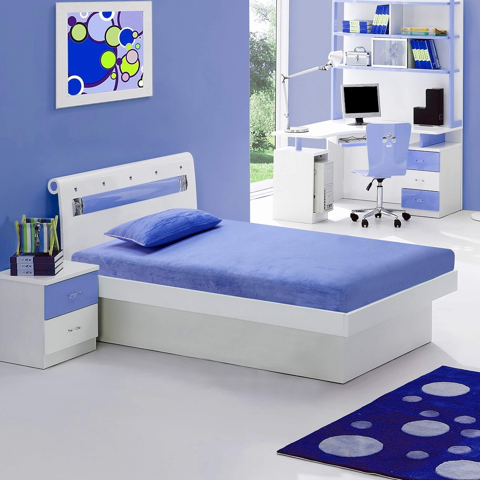 Full 6 inch Memory Foam Mattress | Matching Pillow | Medium Firm | Cool Sleep…