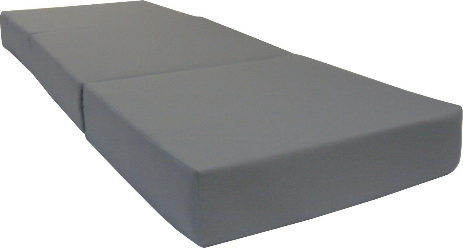 Trifold Foam Beds, Foldable Mats, Cushions, Seats 1.8 Density 6x27x75 Gray
