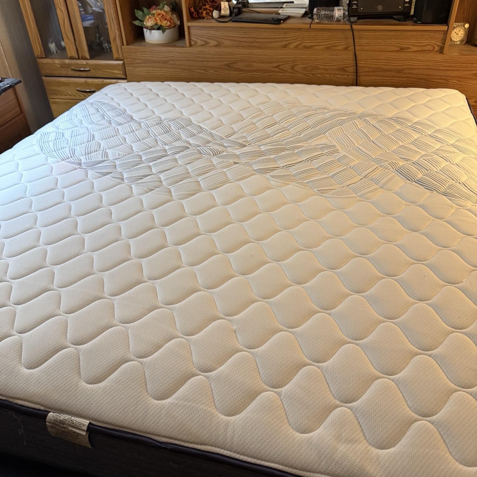 king size mattress and box spring and frame