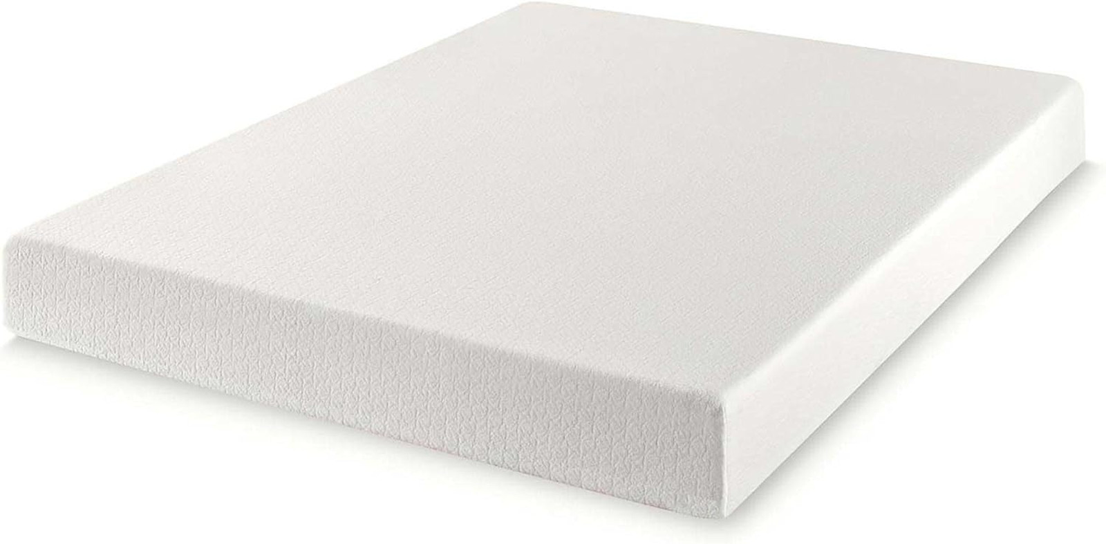 8 Inch Twin Mattress Bed-In-A-Box, Green Tea Memory Foam, White