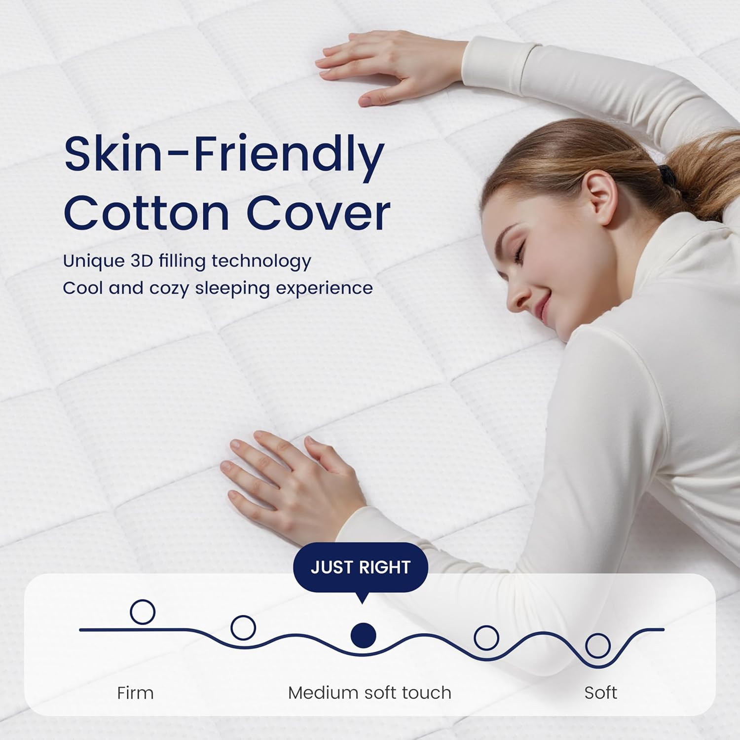 King Size Mattress, 2026 Upgraded 12 Inch King Mattress in a Box, Cooling Gel Me