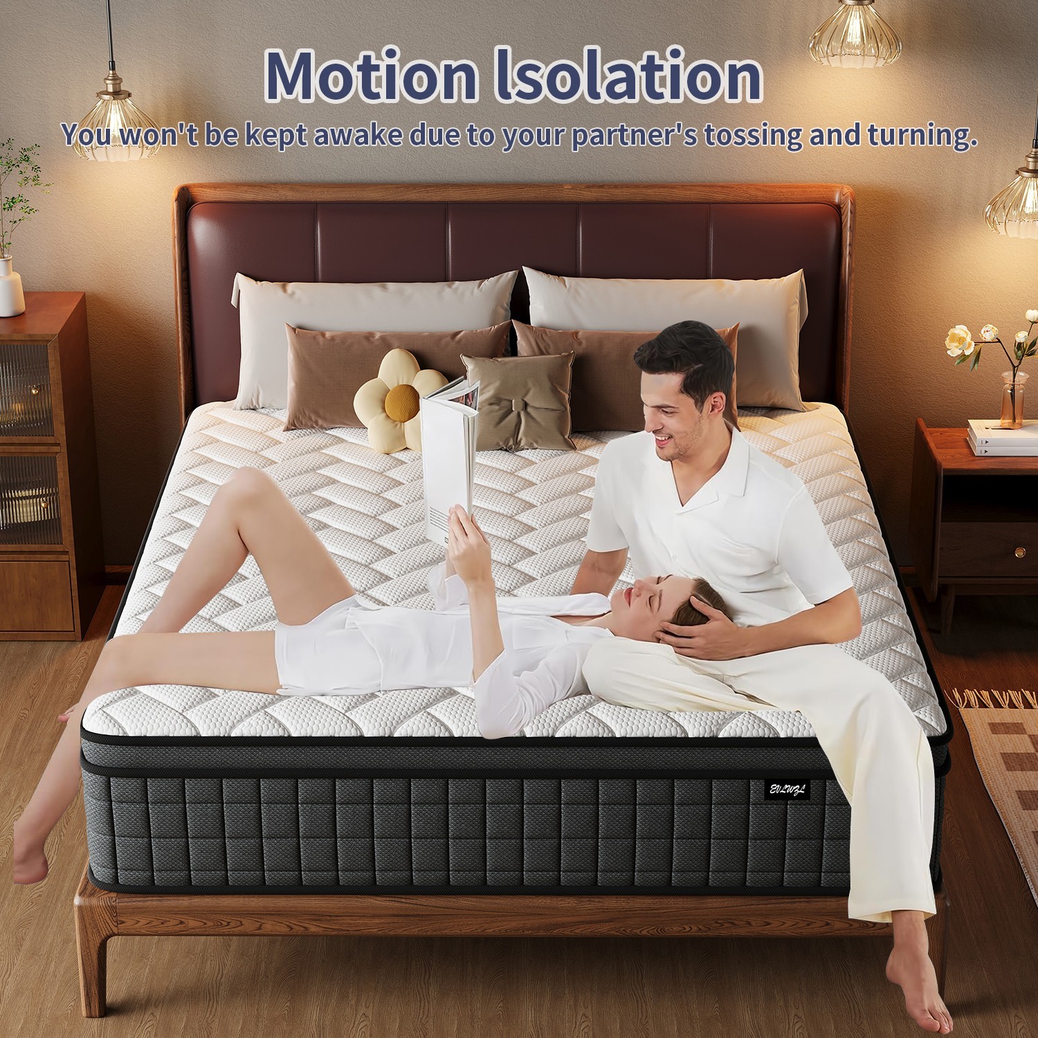 10″12″Twin Full Queen King Size Gel Memory Foam Mattress in a Box, Made in USA