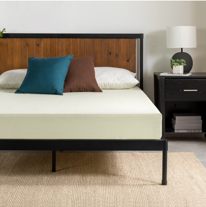 Zinus Gel Airflow 6″ Memory Foam Mattress Twin Tight Top CertiPUR-US