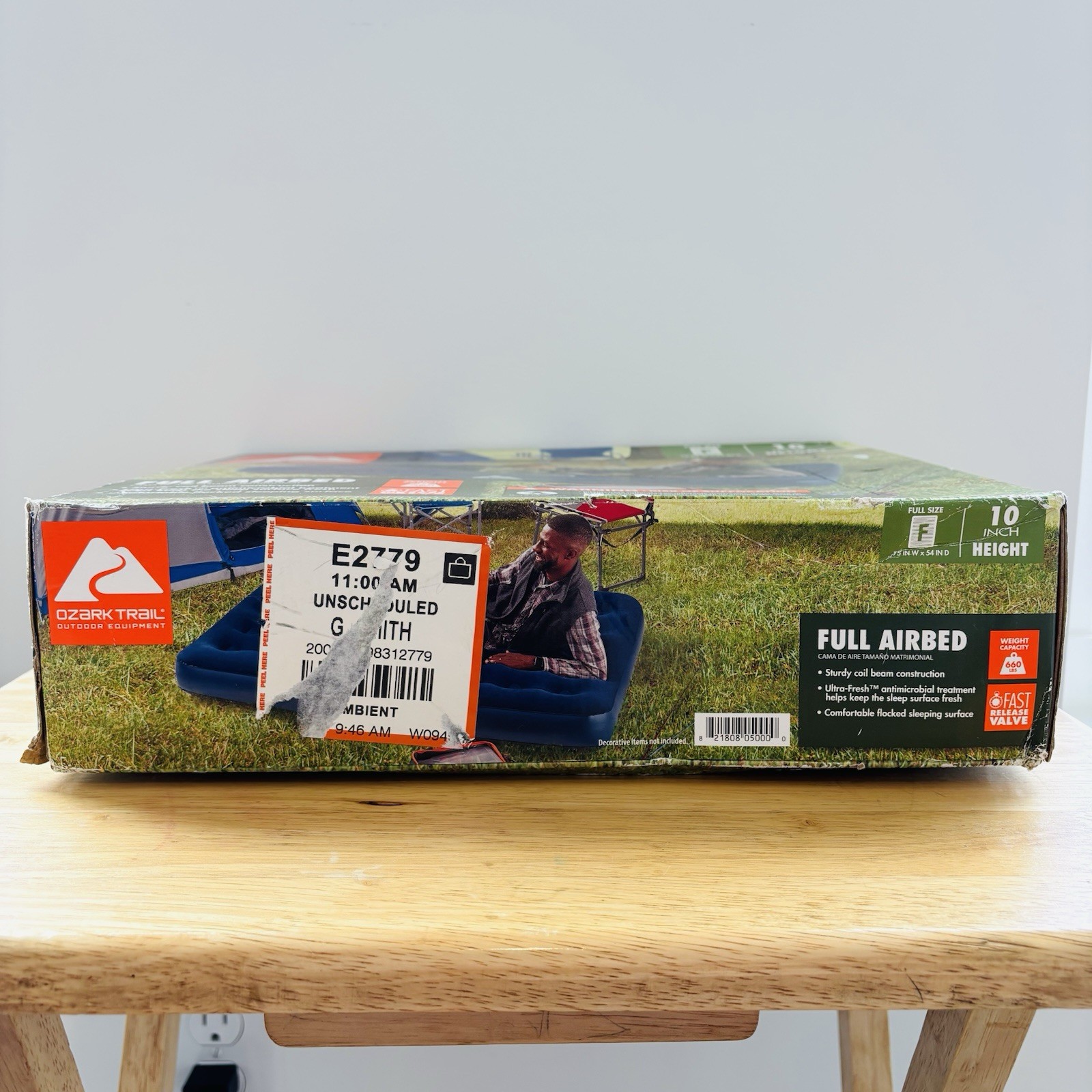 Ozark Trail Air Mattress King Airbed 10″ 80″ X 76″ NEW SEALED