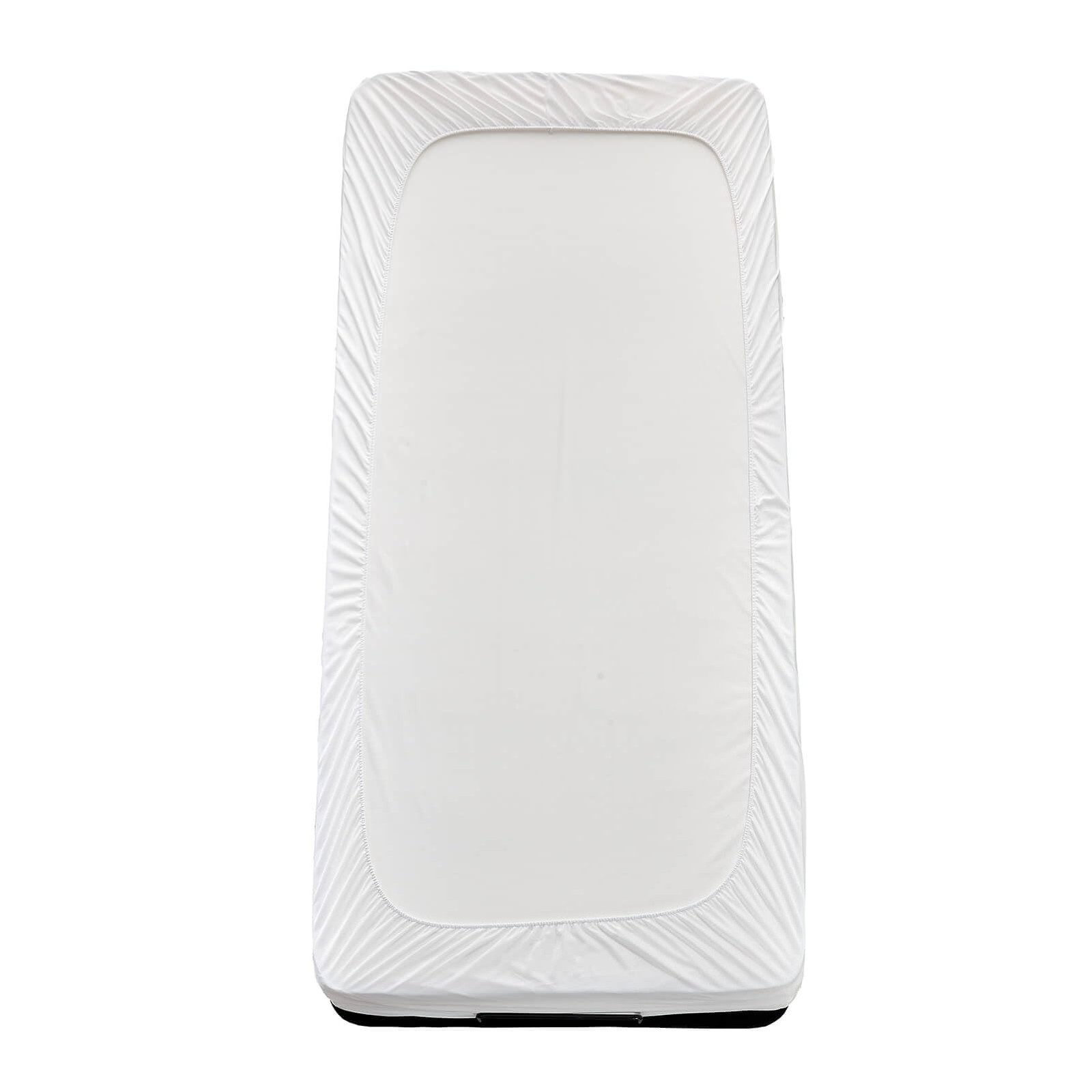 Waterproof RV Bunk Mattress Protector for Bunk=Narrow Twin (30×75), White
