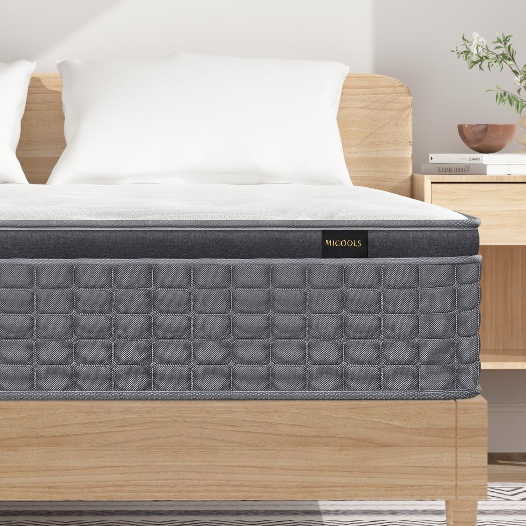 12″ 14″ Twin Full Queen King Mattress in a Box Hybrid Memory Foam Medium Firm