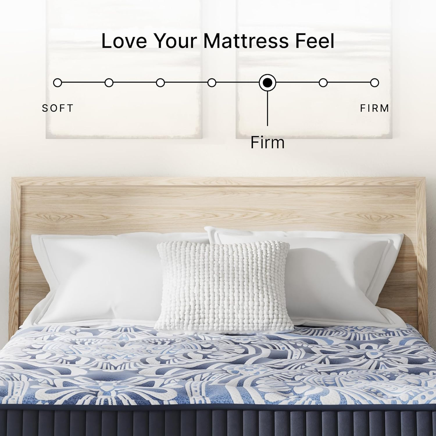 Firm Luxe 2.0 15″ Gel Latex Memory Foam Hybrid Mattress – Cool & Supportive Quee