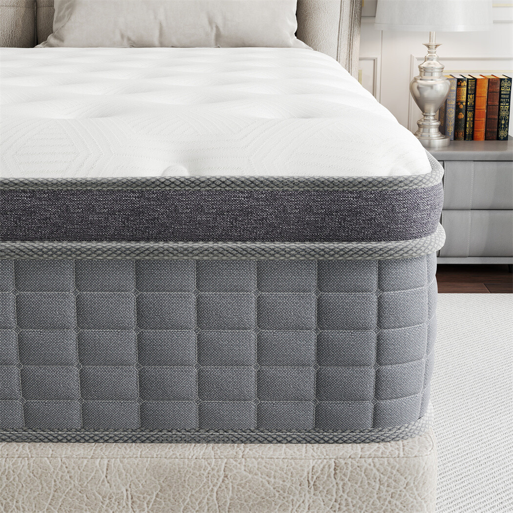10/12/14 Inch Memory Foam Mattress Twin Full Queen King Size Spring Bed in a Box