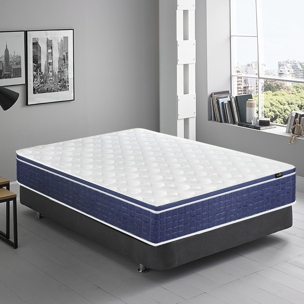 12″ Pocket Spring Mattress Twin Full Queen King Size Hybrid Mattresses Furniture