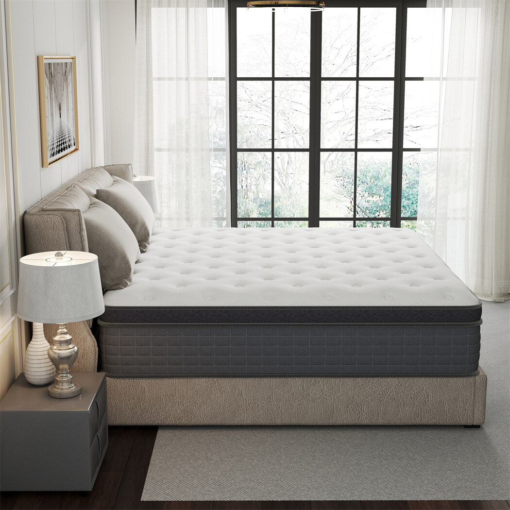 10/12/14 Inch Memory Foam Mattress Twin Full Queen King Size Spring Bed in a Box