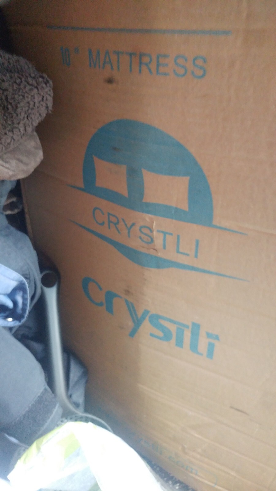 Crystli 10 Inch Bed Mattress Full Size Gel Memory Foam Innerspring Hybrid