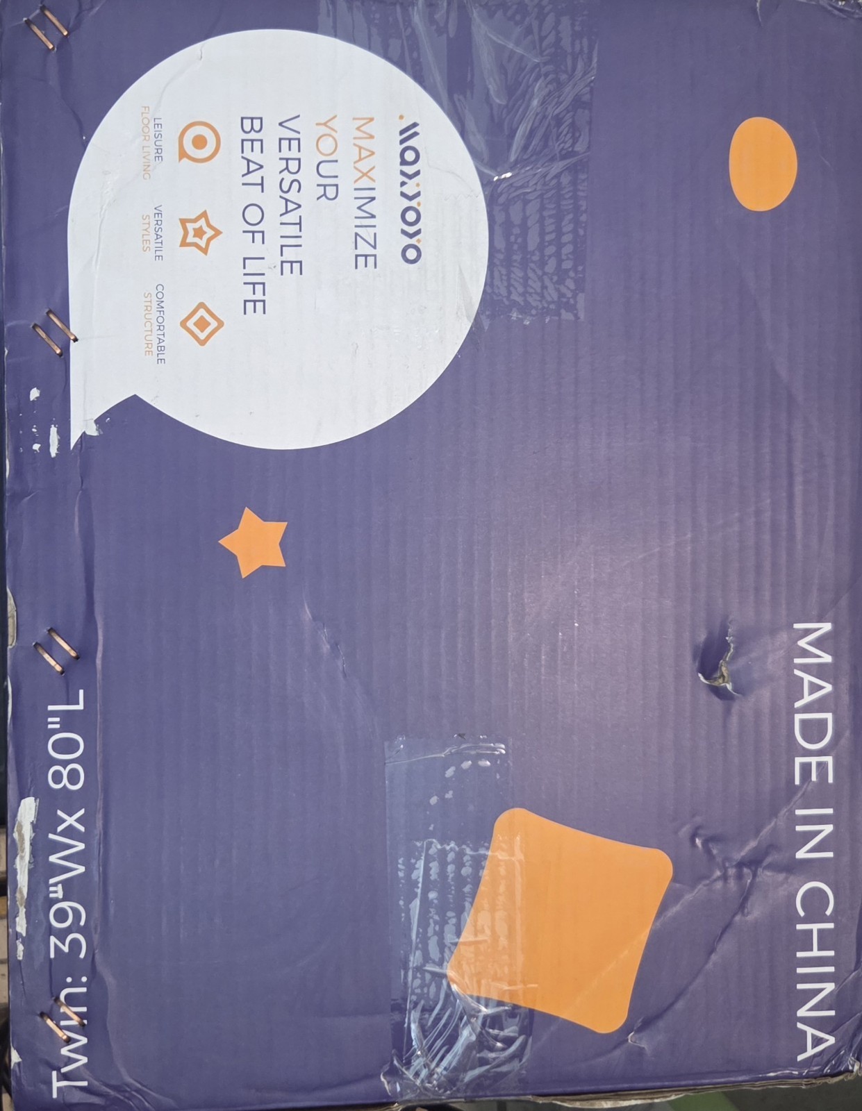 MAXYOYO Japanese Floor Mattress Futon Mattress, Thicken Tatami Mat #1129UUP1