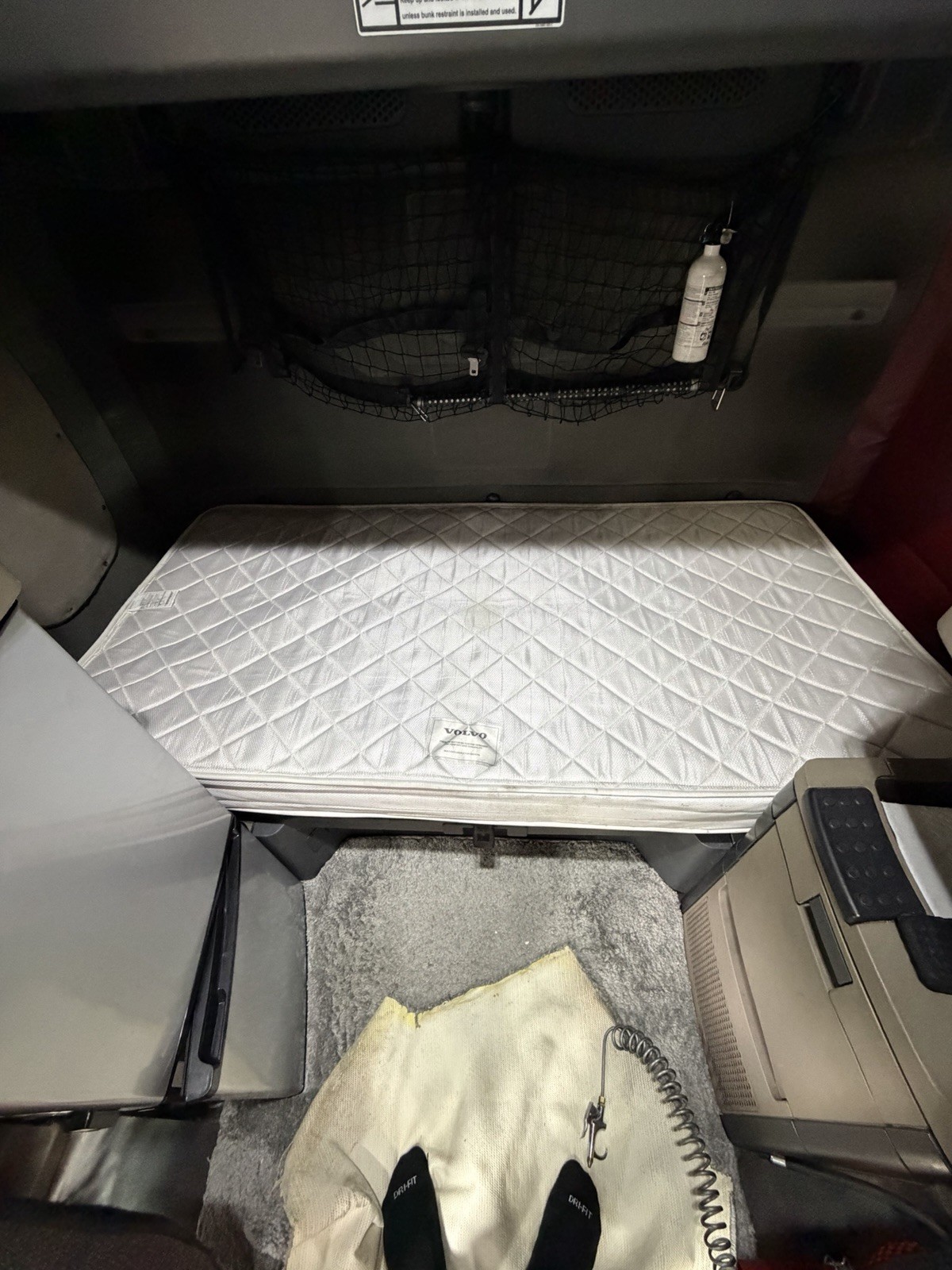 Volvo Firm Innerspring Truck Sleeper Mattress 38×80 White Model 9648-6010