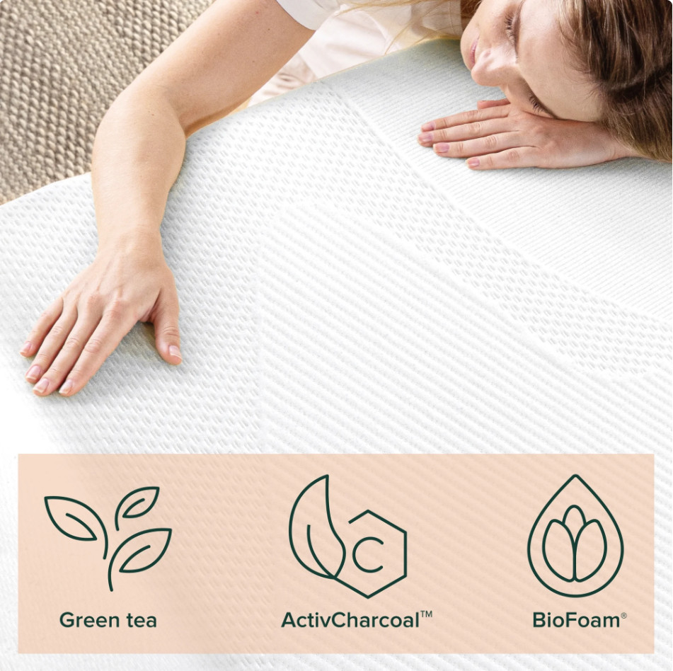 Zinus Spa Sensations Serenity 8″ Memory Foam Mattress, Twin – Free Ship USA