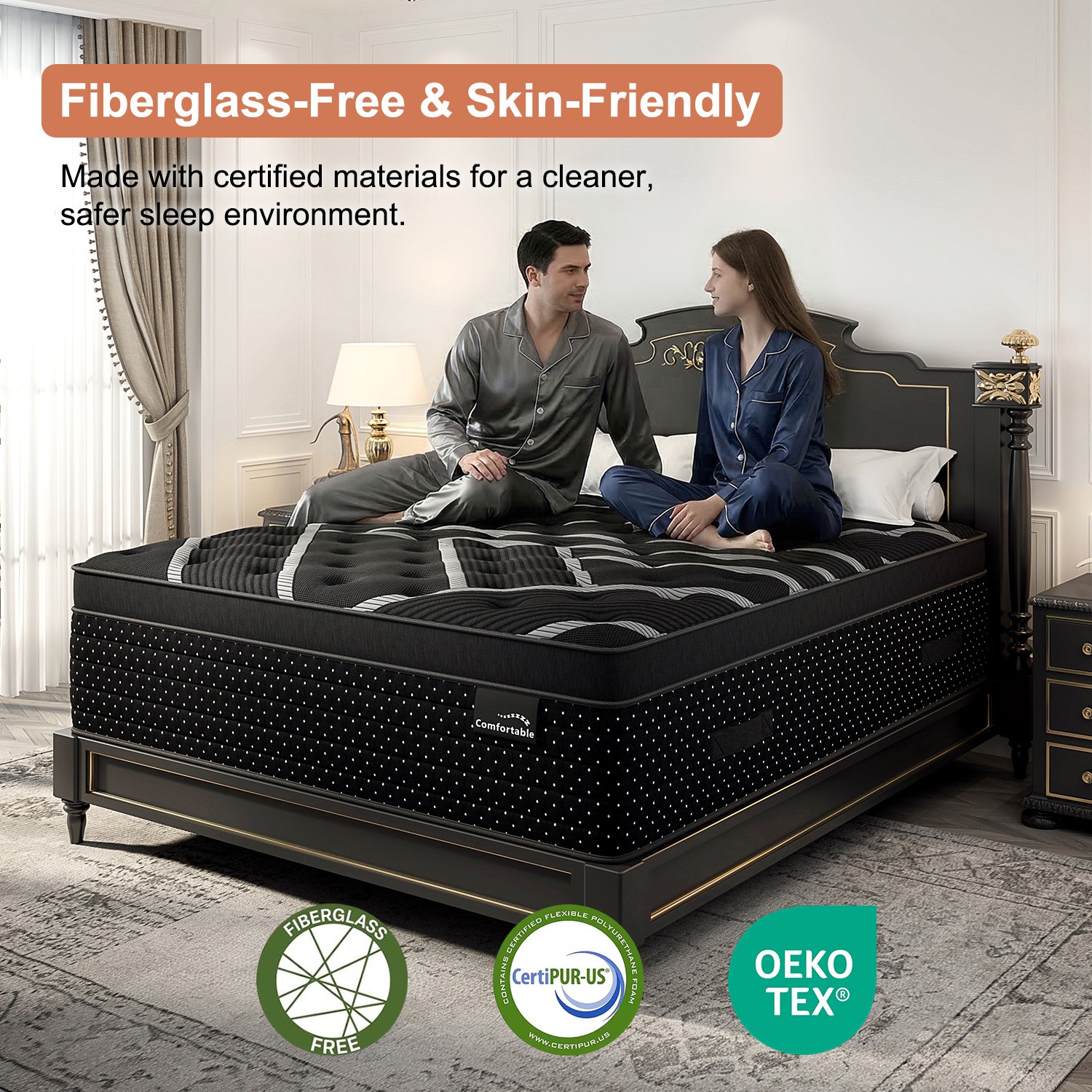 12/14Inch Hybrid Bed Mattress Twin Full Queen King Gel Memory Foam Innerspring