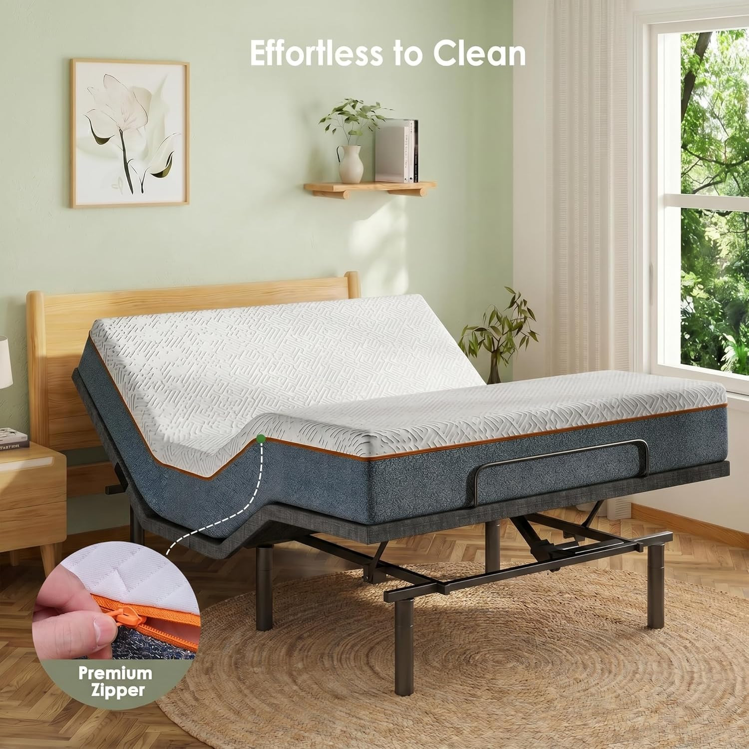 Queen 6 Inch Cooling Gel Memory Foam Mattress Medium Firm Bed In Box