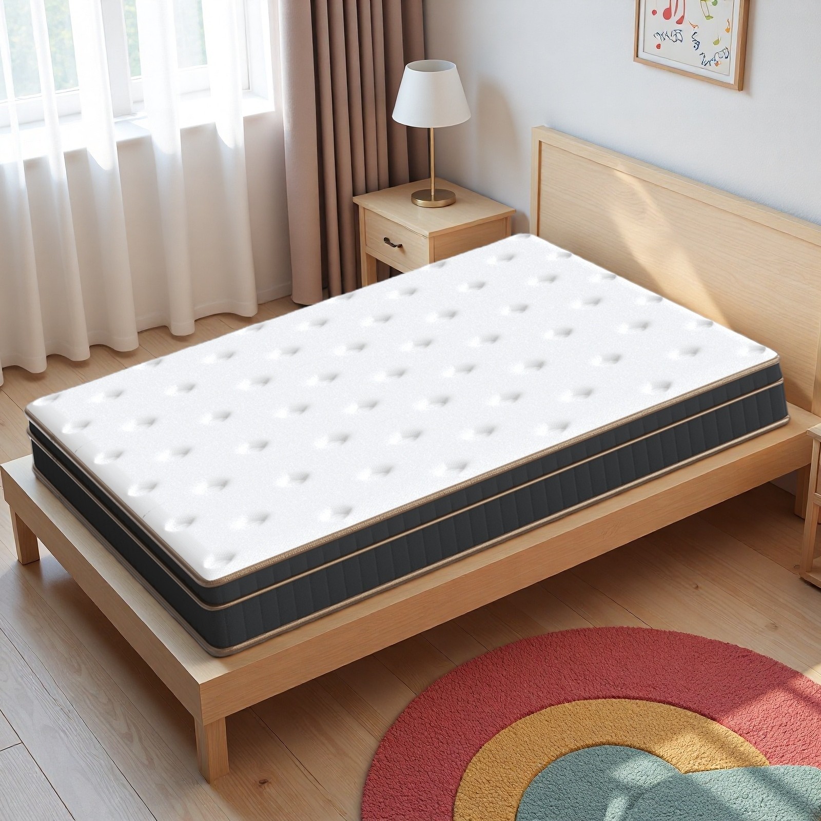 Full Innerspring Mattress 12-Inch – Breathable, Medium Firm For Dorms & Guests