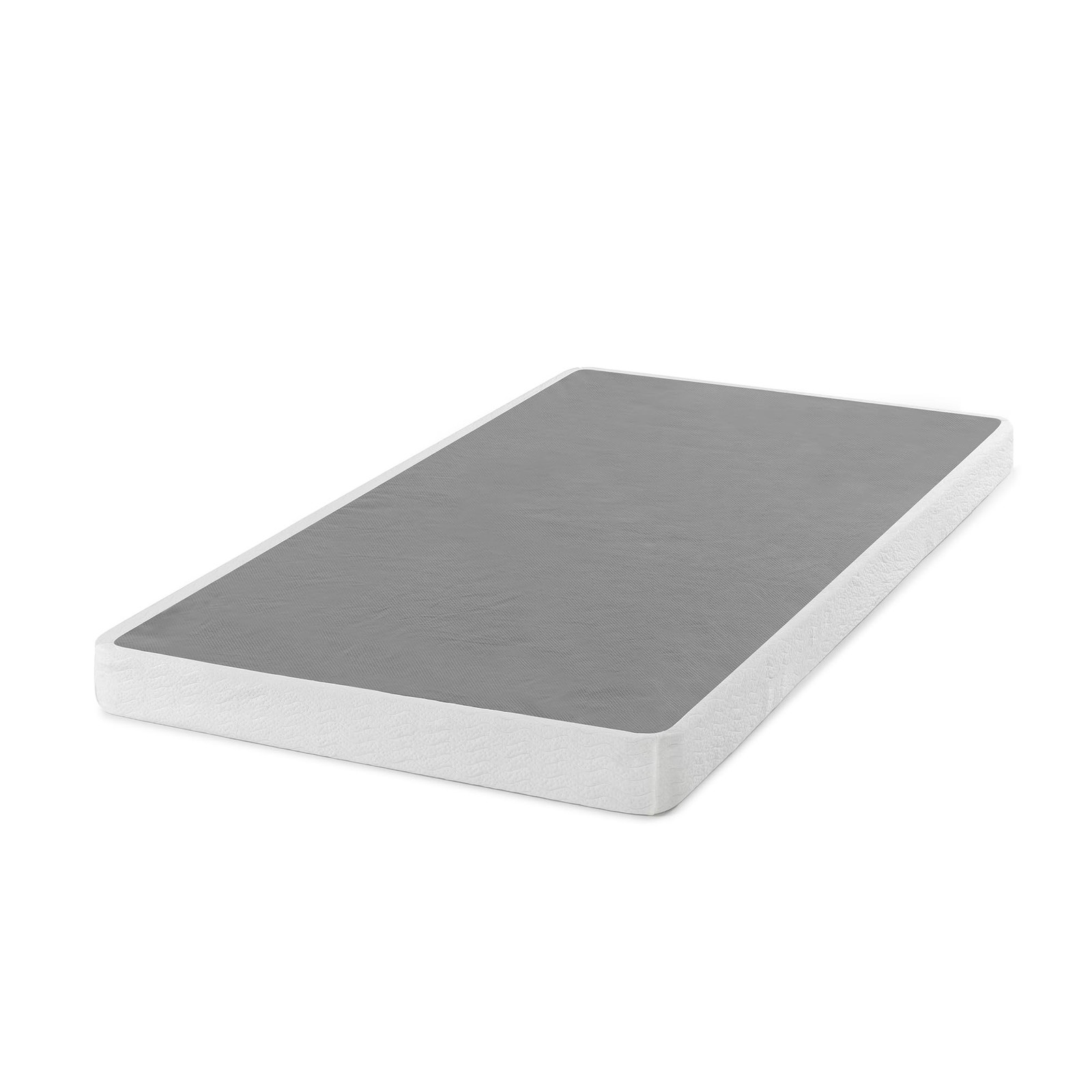 ZINUS 5 Inch Twin Metal Smart Box Spring with Quick Assembly, Twin, Grey