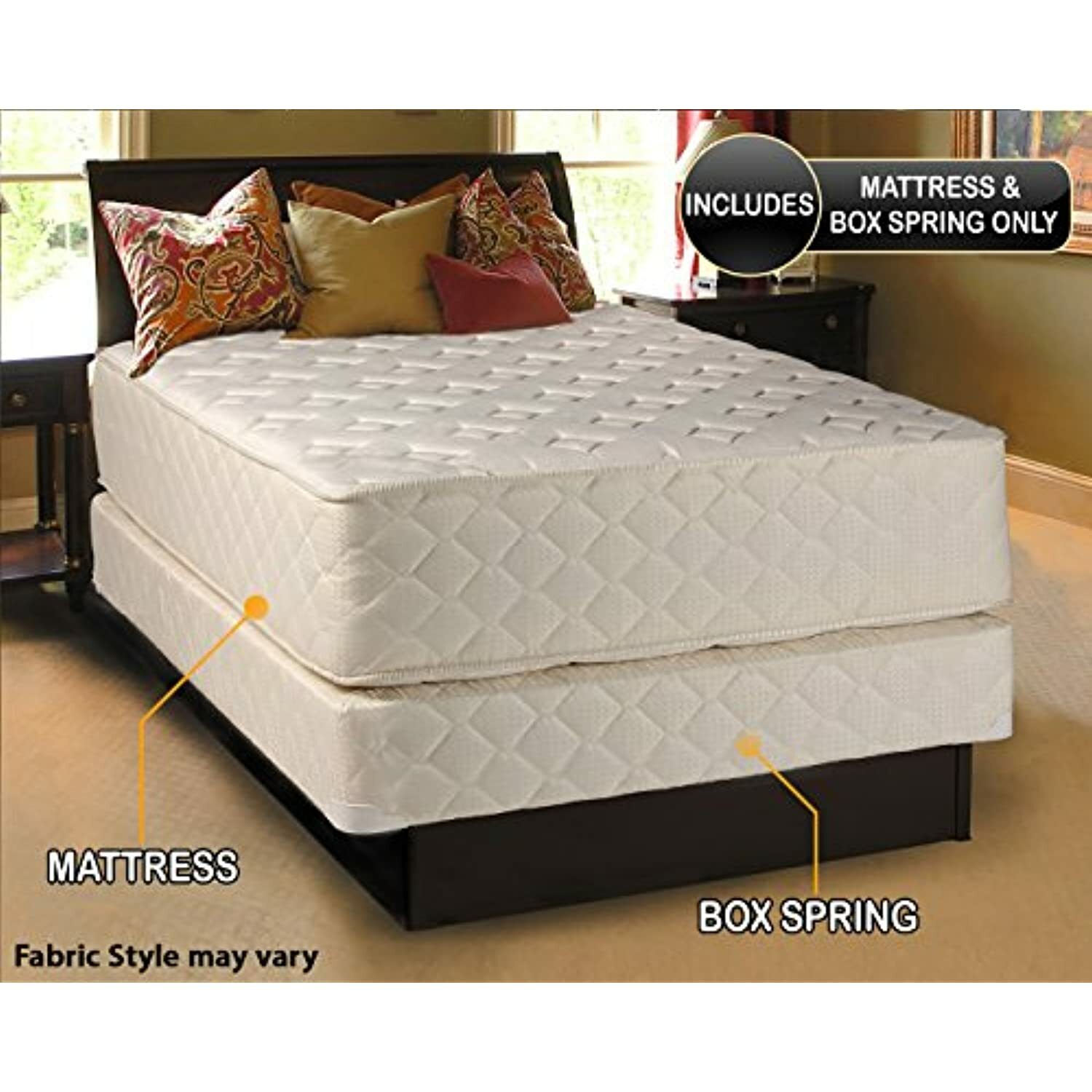 Dream Sleep Highlight Luxury Firm King Size Mattress & Box Spring Set – Fully,