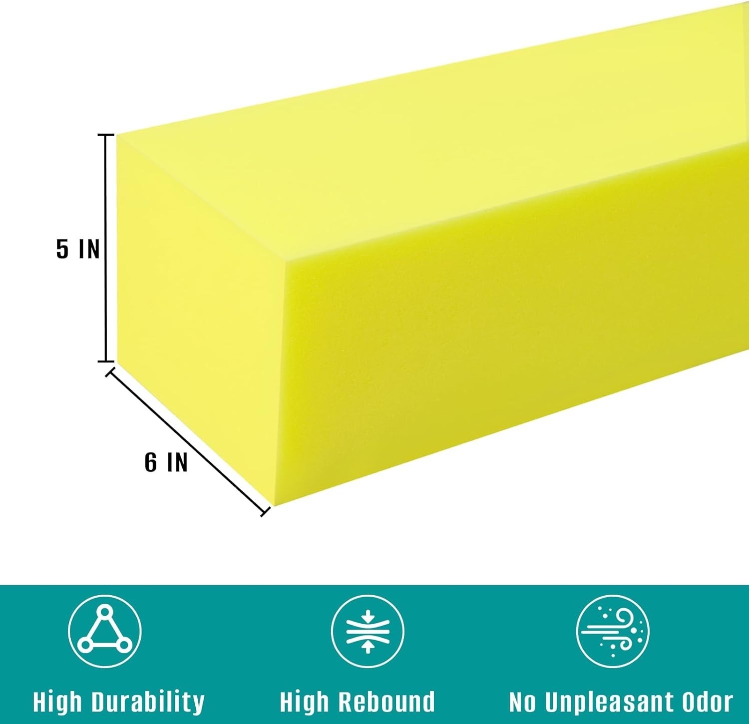 Bed Gap Filler for Twin/Full/Queen/King Mattress, 78” Extra Long High Densit…