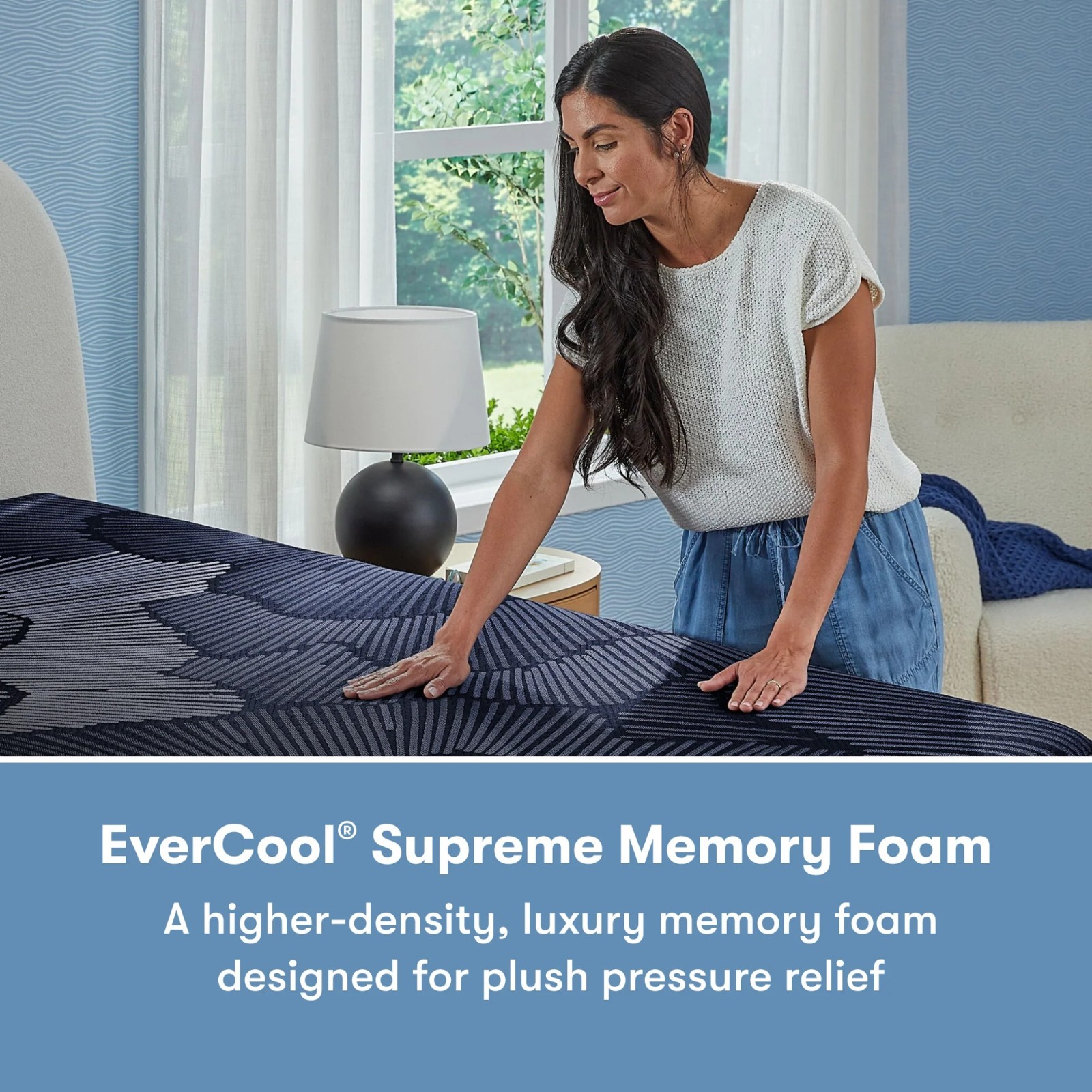 Serta Perfect Sleeper X Prescott Medium Firm Hybrid Queen Mattress