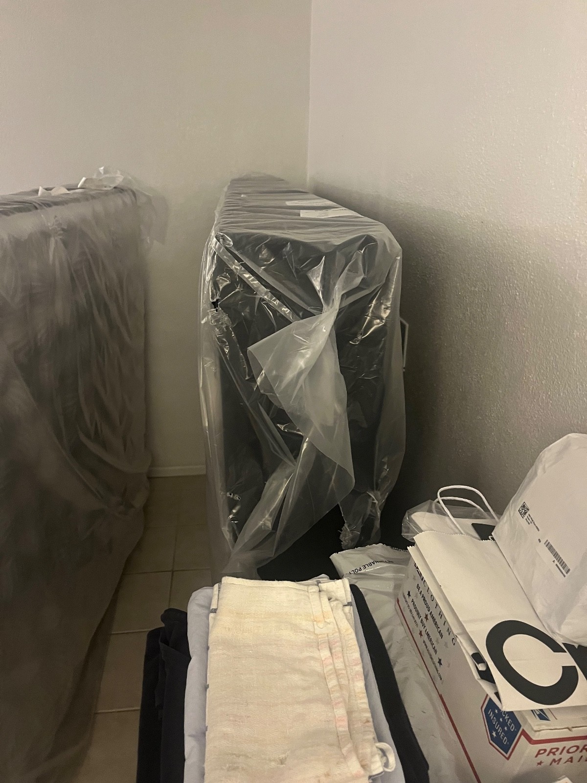 Serta Perfect Sleeper Charlotte 2.0 Euro Top Queen Mattress, Box Spring, Frame