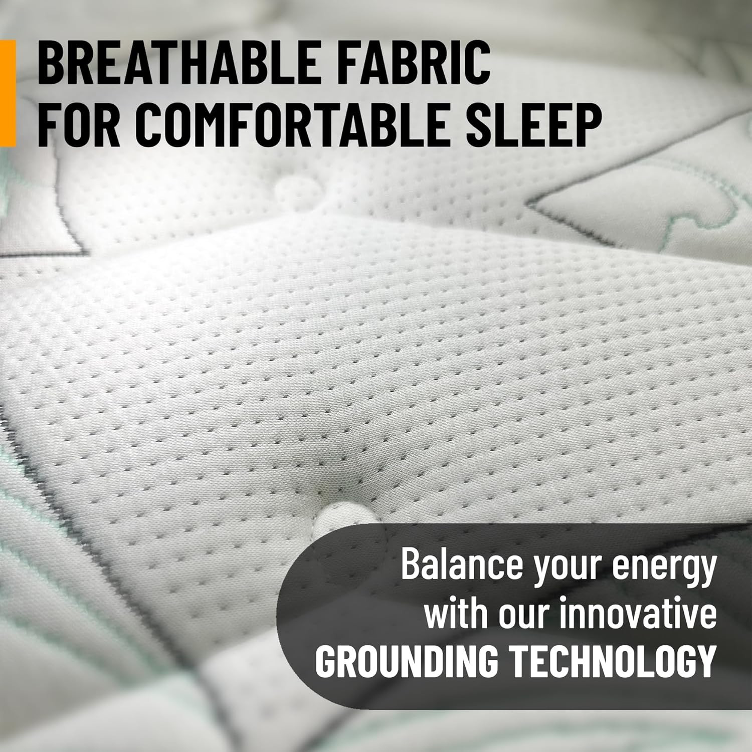 12″ Twin Plush Hybrid Mattress with Comfort & Pressure Relief – Made in USA