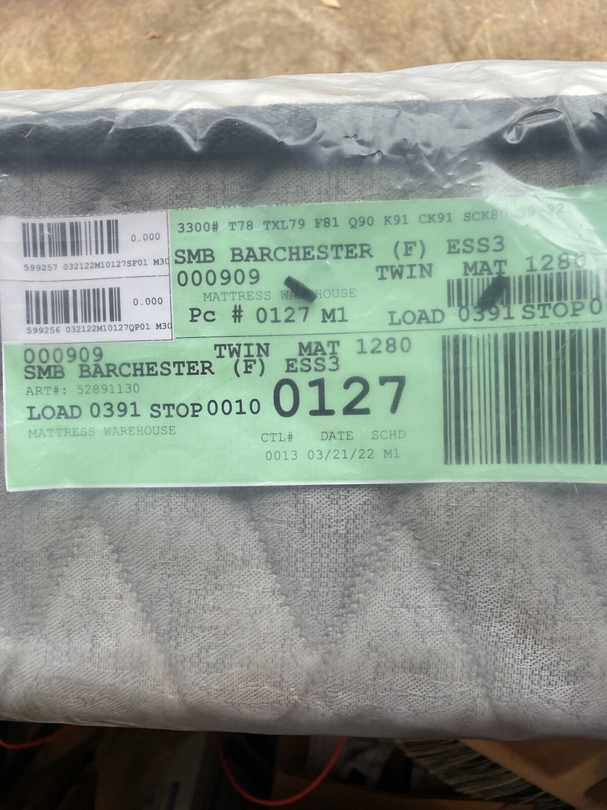 Sealy Barchester Firm Twin Mattress