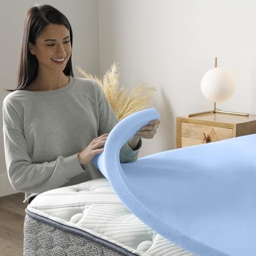 Comfort Cool Memory Foam Mattress Topper, 1.5 Inch, Twin Twin XL 79″x38″x1.5″