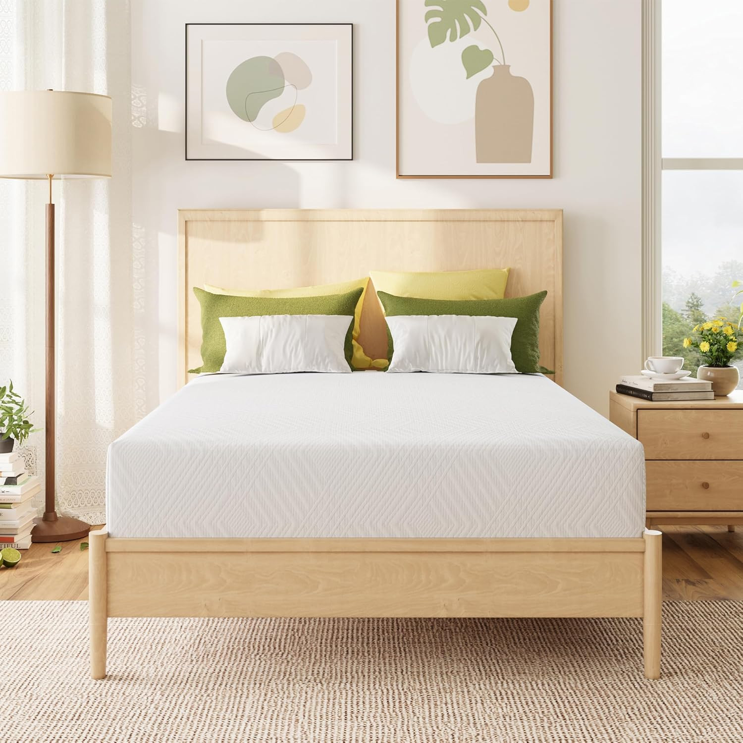 Twin Mattress in a Box, 6 Inch Mattresses for Kids Bed Single Size Daybed Indivi