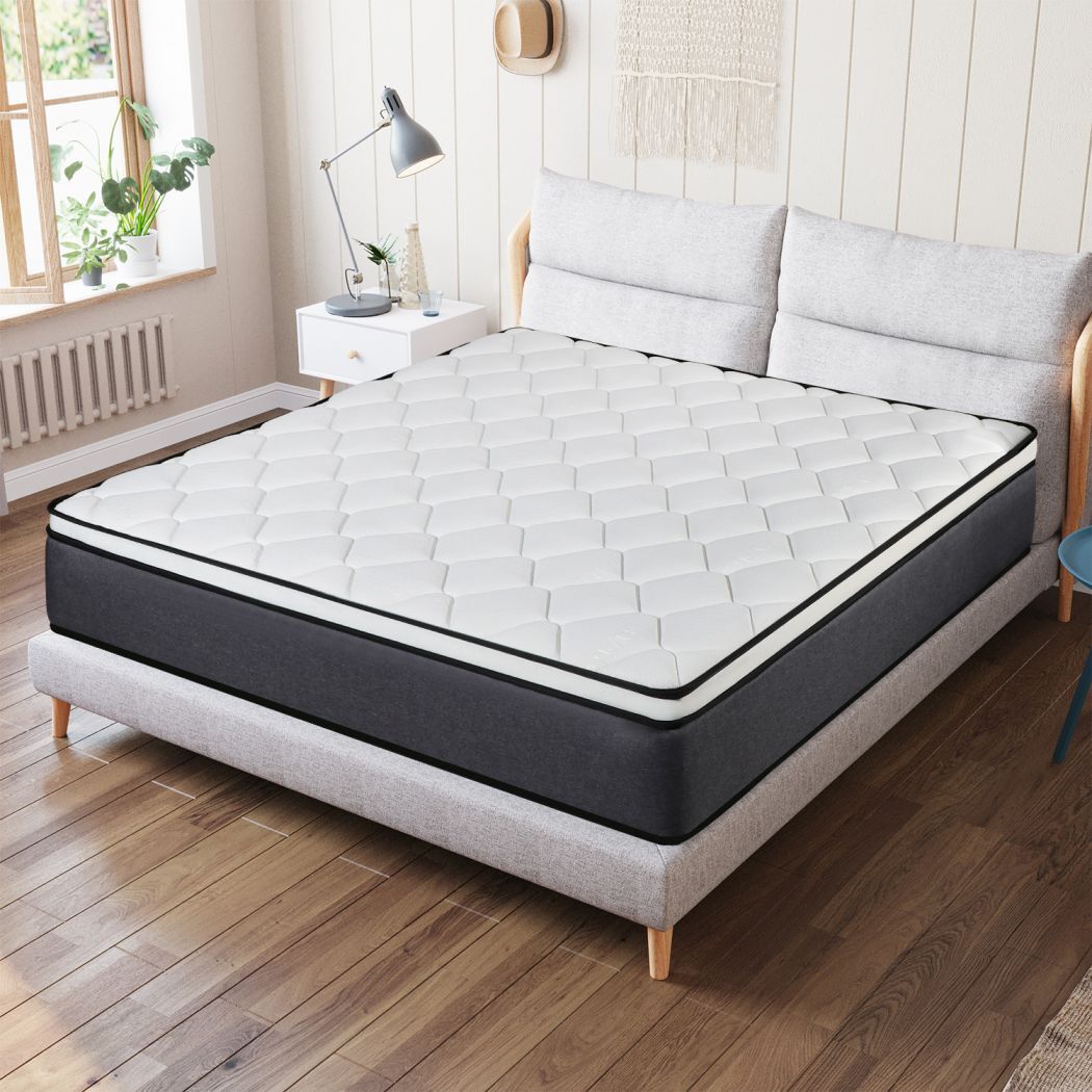 10″ 12″ Twin Full Queen King Size Mattress Hybrid Memory Foam Pocket Springs