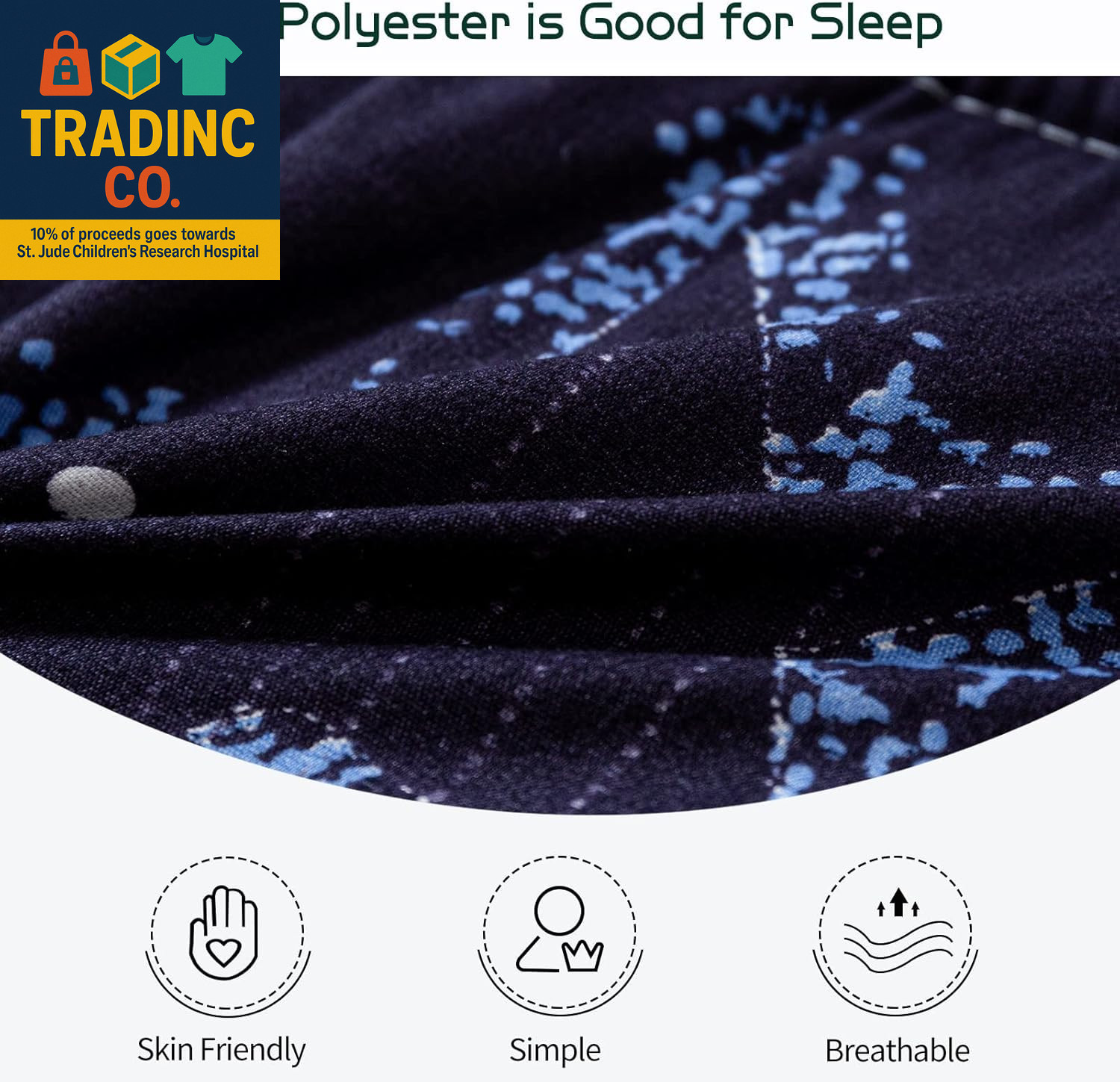 Black Moon and Star Quilted Futon Mattress, Extra Thick Twin Floor Lounger