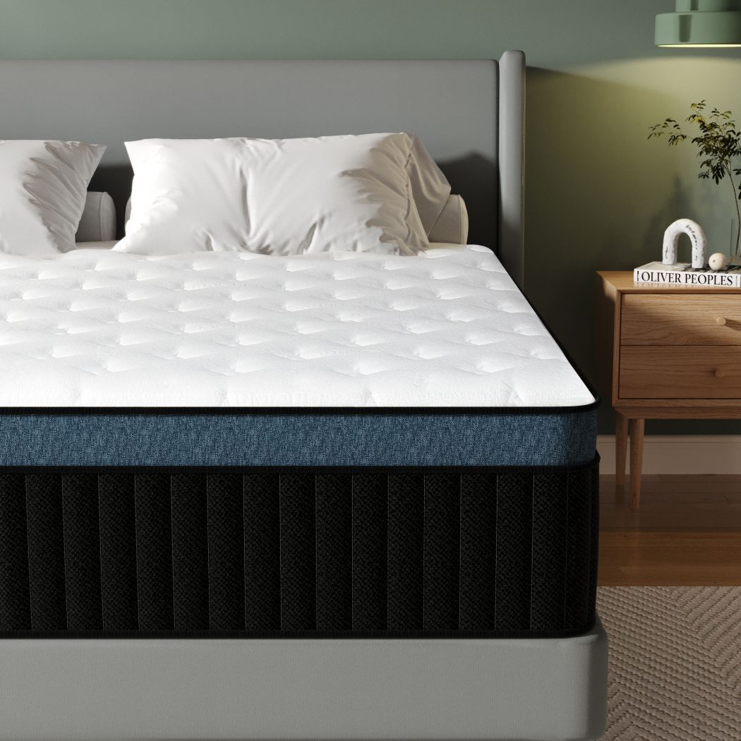 12″ 14″ Mattress Twin Full Queen King Pocket Spring Gel Memory Foam Bed in a Box