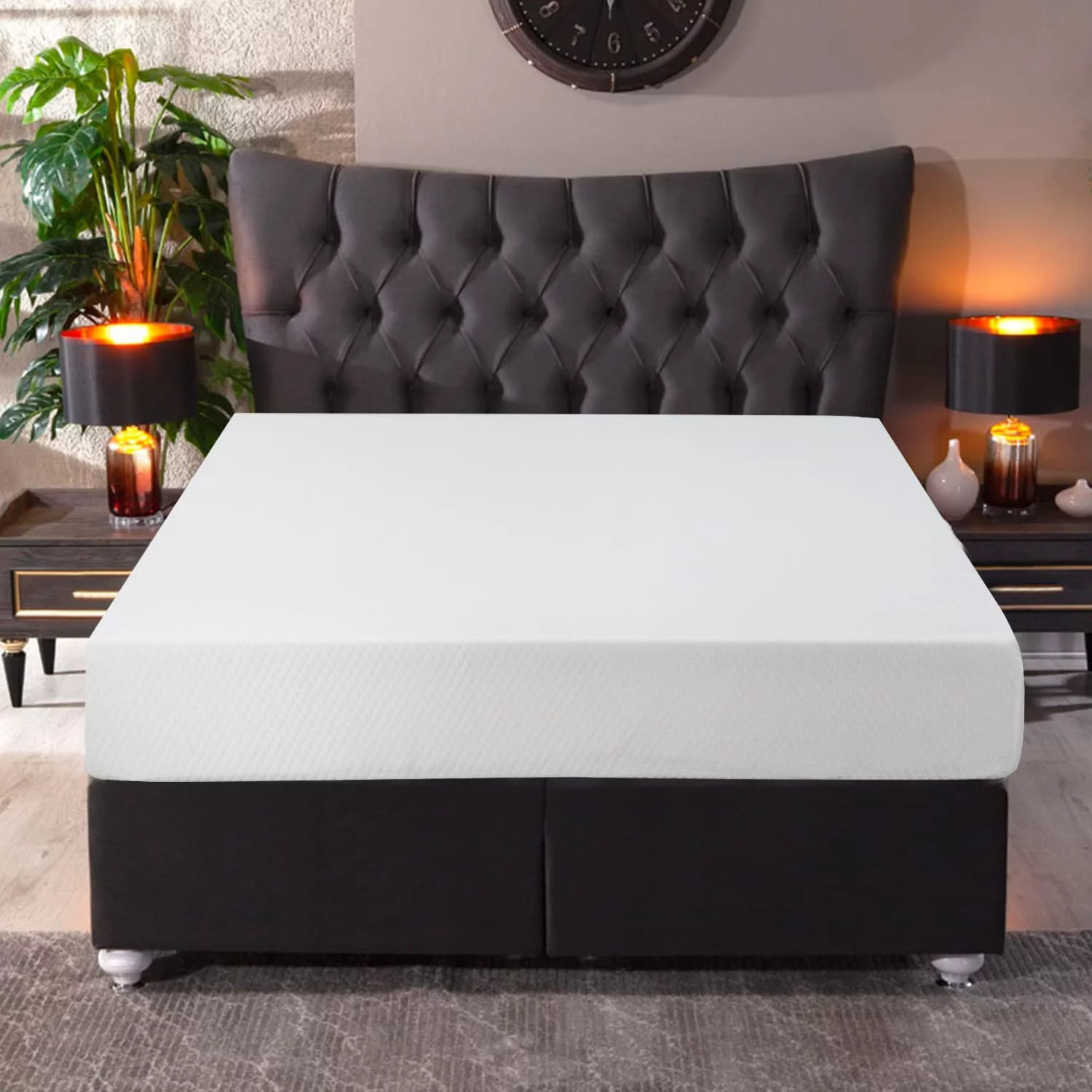 Colchon De Espuma 76×80 Viscoelastica 6 Pulgadas Para Cama King Size En Oferta