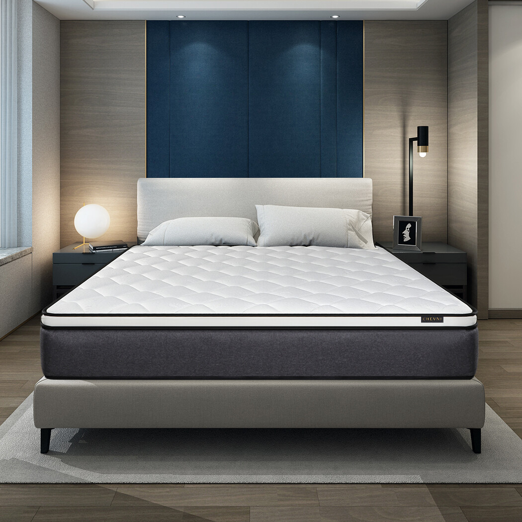 12″ 14″ Mattress Twin Full Queen King Size Medium Firm 7-Zone Pocket Spring Bed
